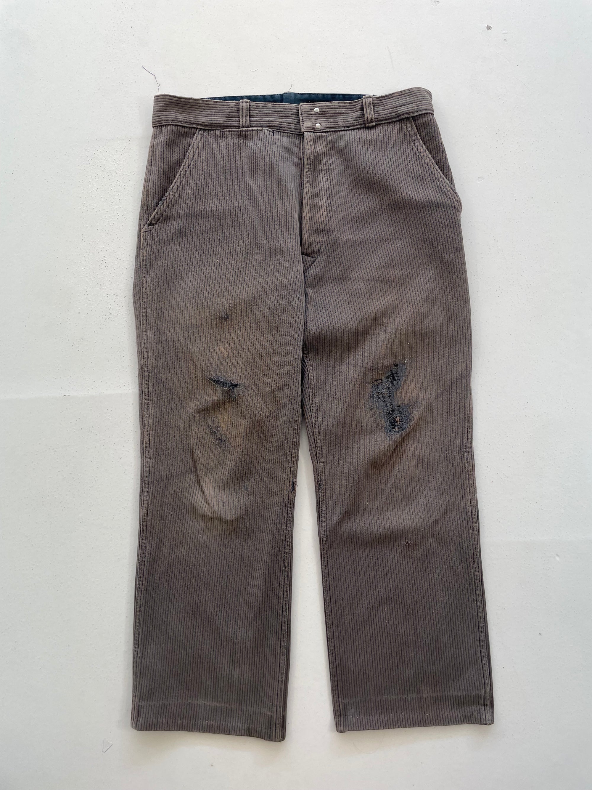 Vintage French Workwear Chore Trousers