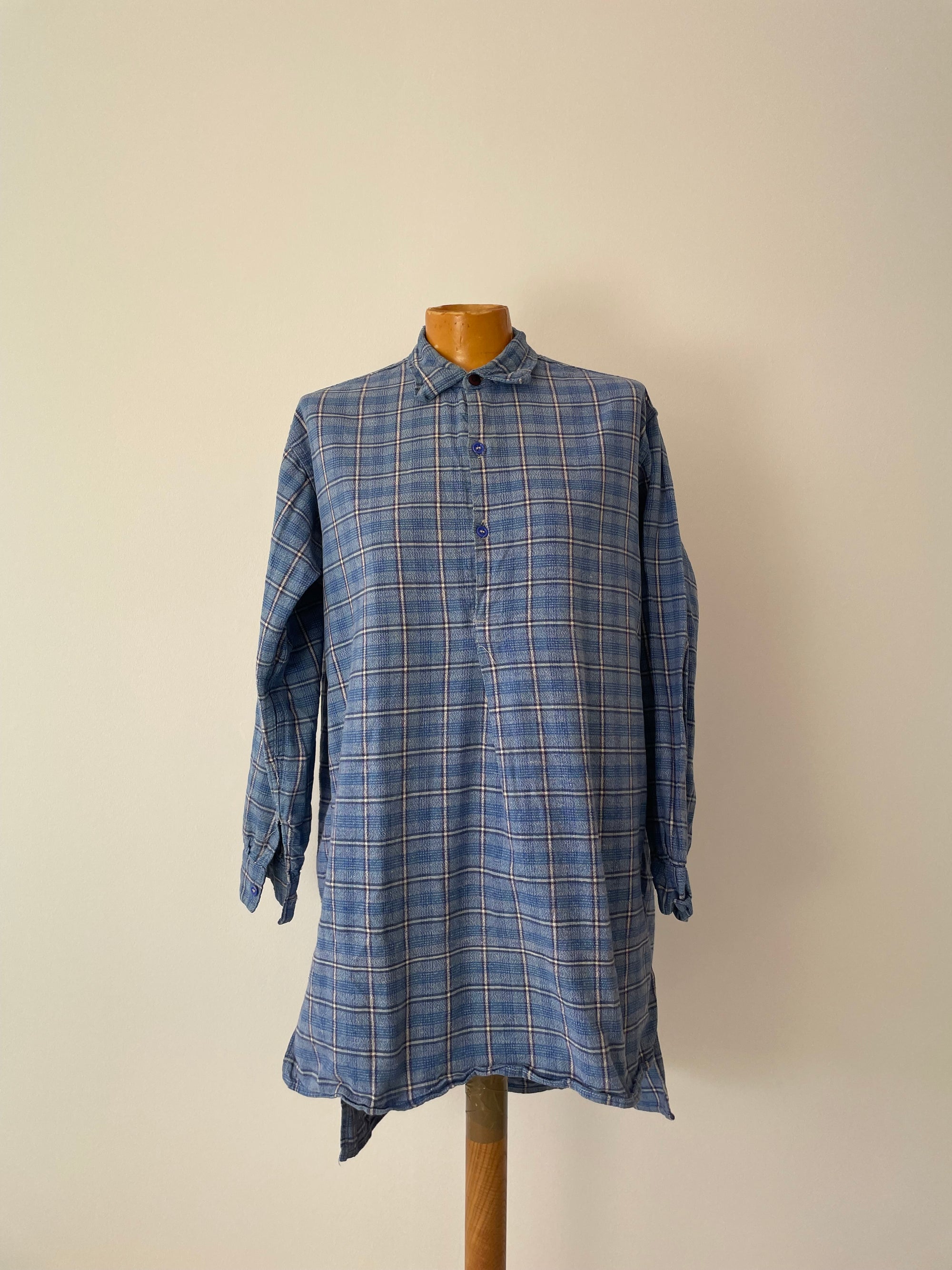 Vintage French Workwear Shirt