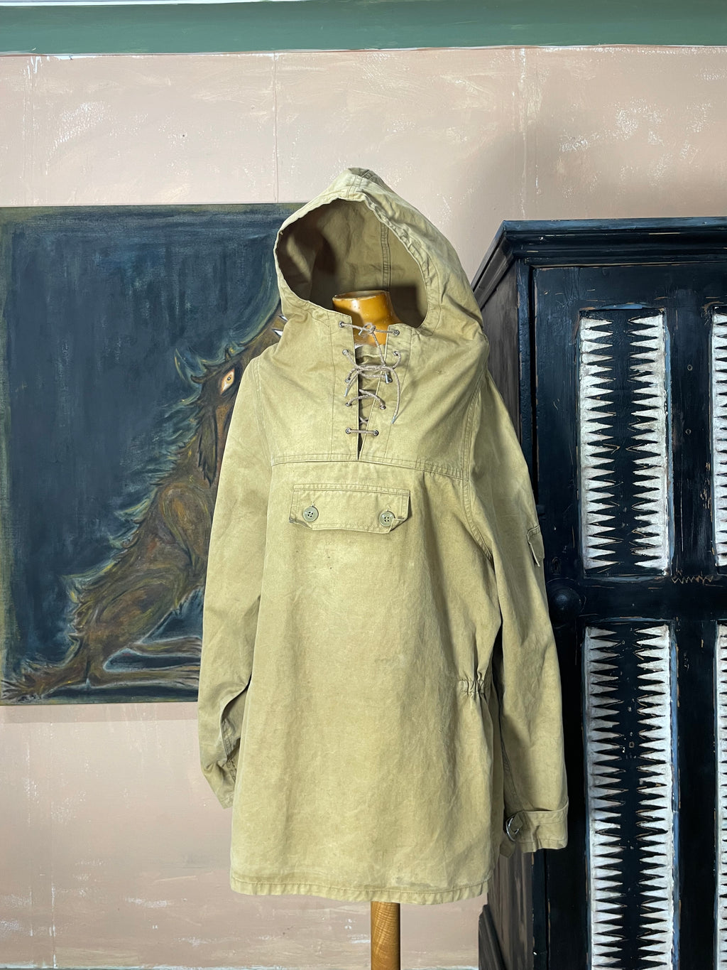 Vintage French Military Cagoule