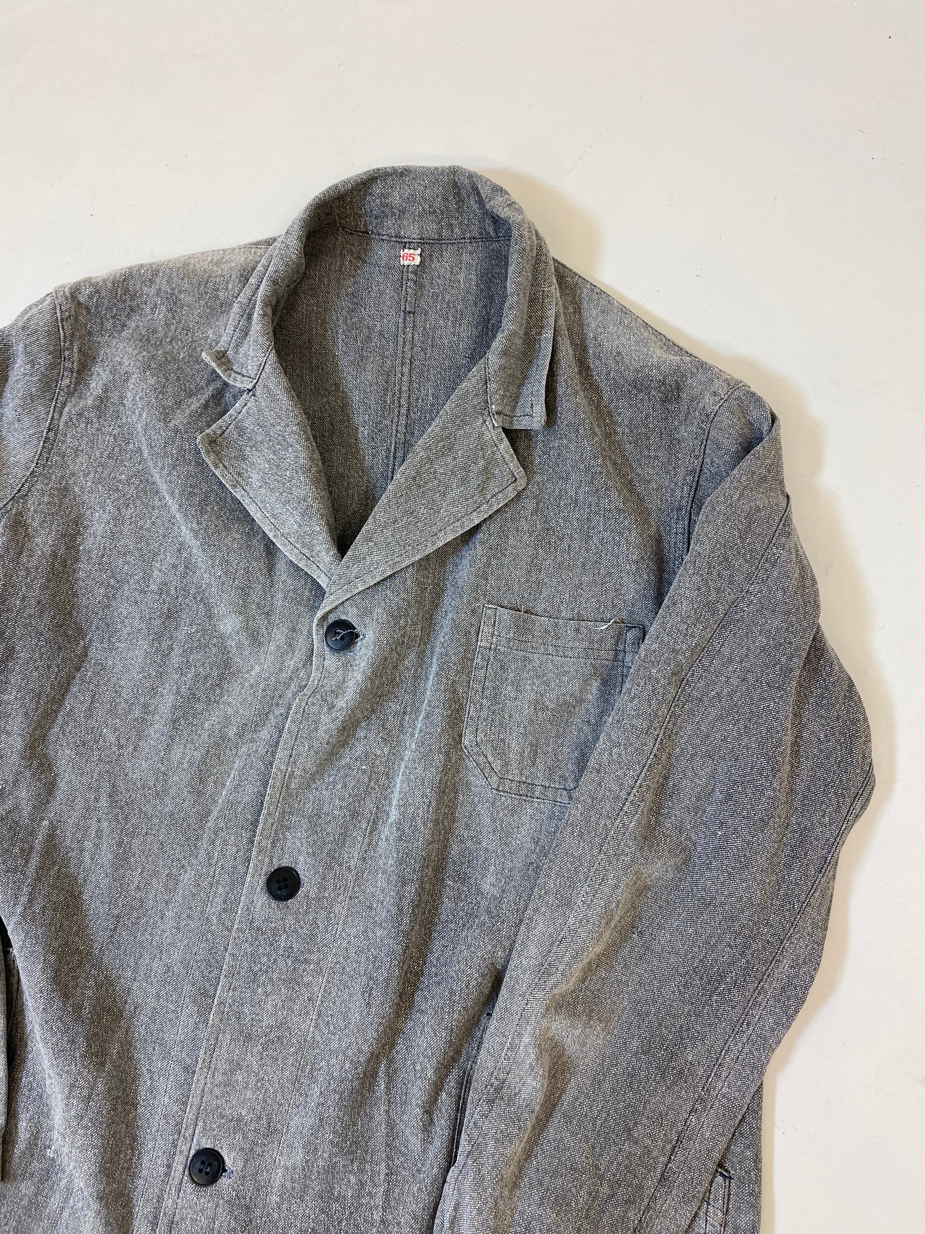 Vintage French 1960s Salt and Pepper Atelier Jacket – Trouvé Fine Art