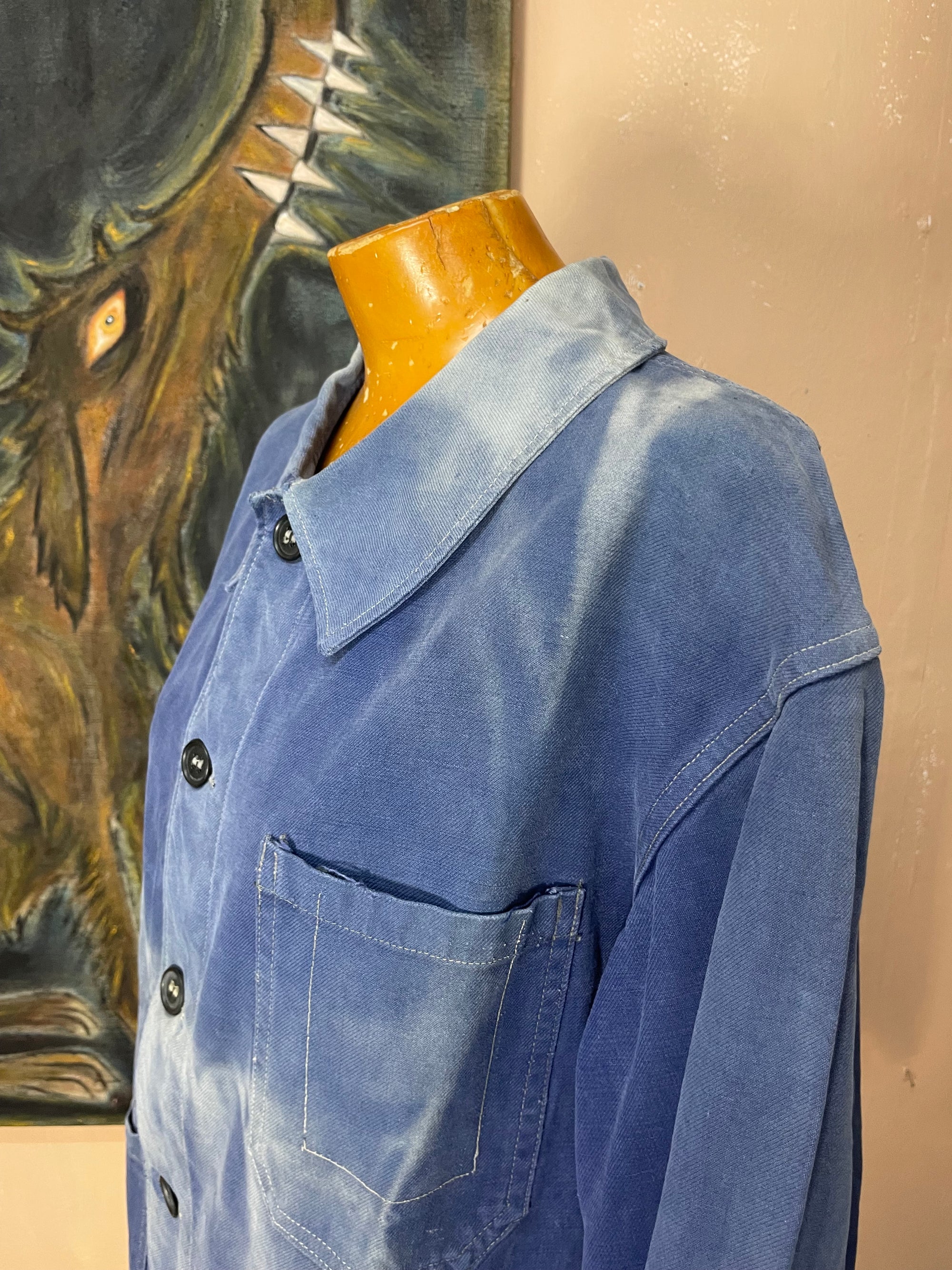 Vintage French 1960s Work Jacket