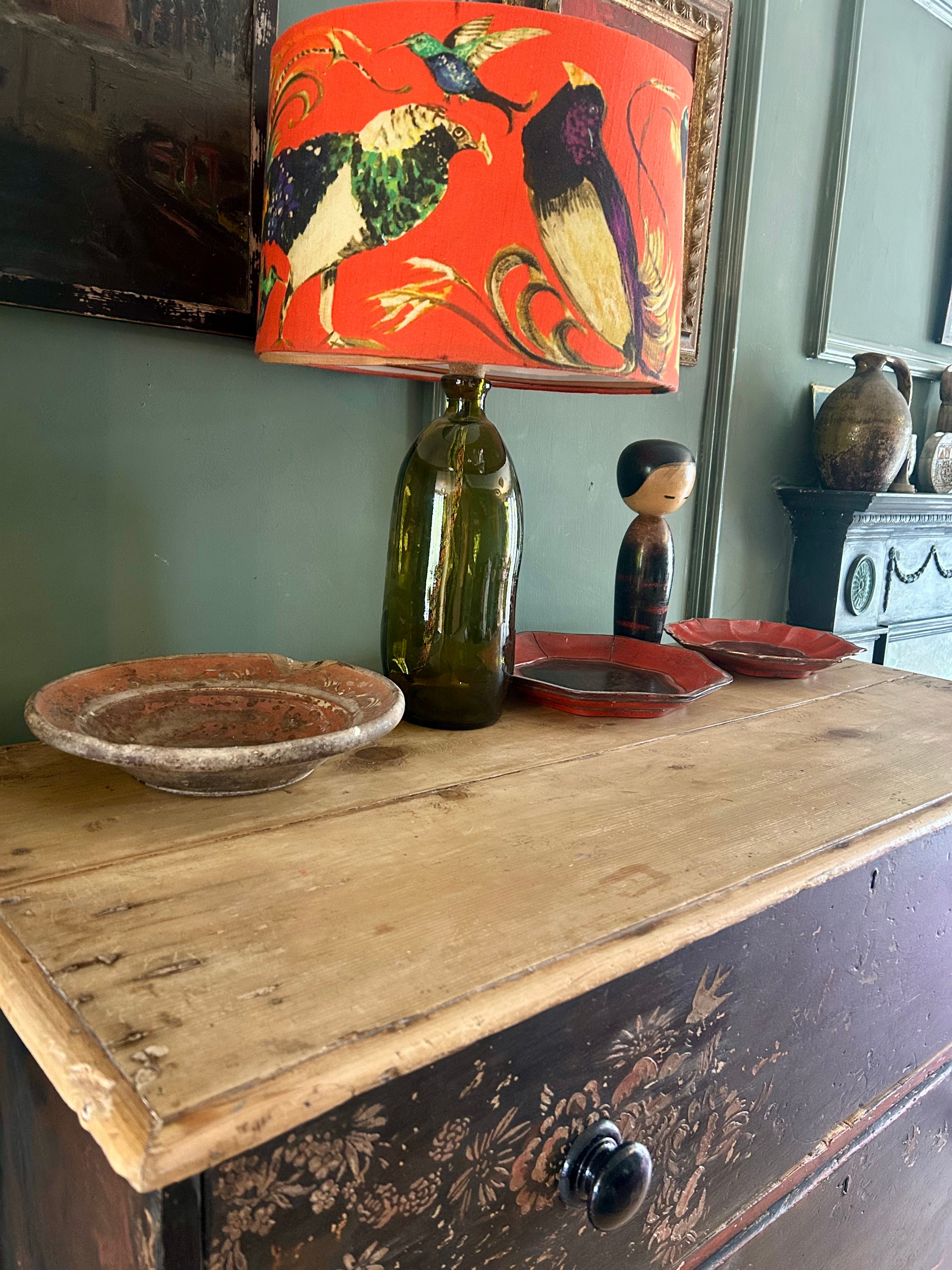 Antique Painted Drawers with Chinoiserie