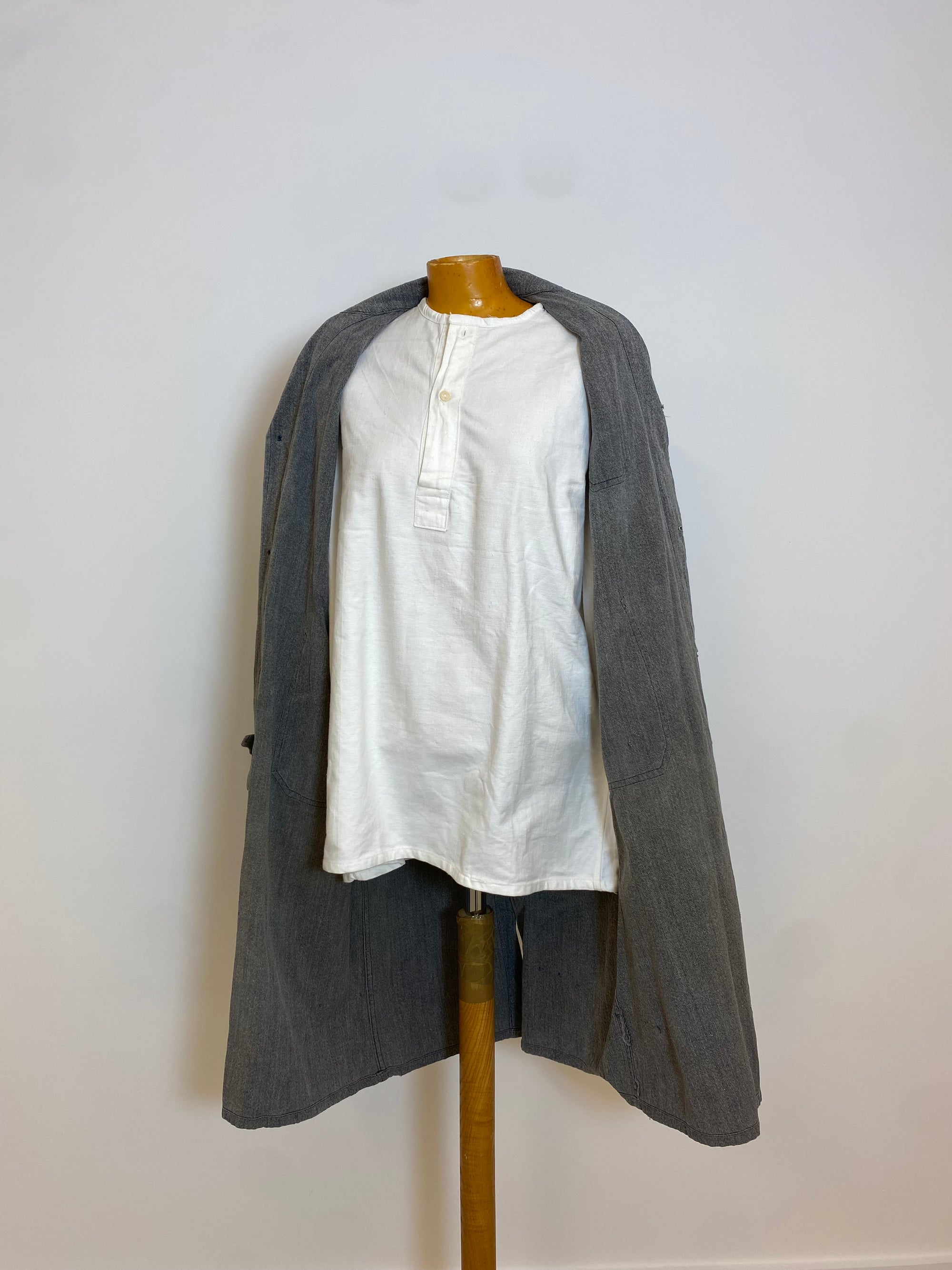 Vintage French 1960s Salt and Pepper Atelier Jacket