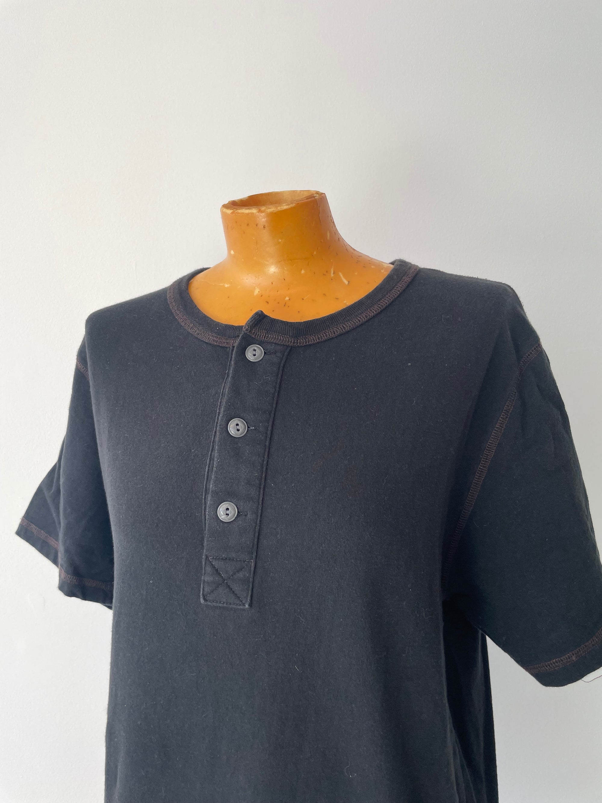 Vintage Unisex Henley Top