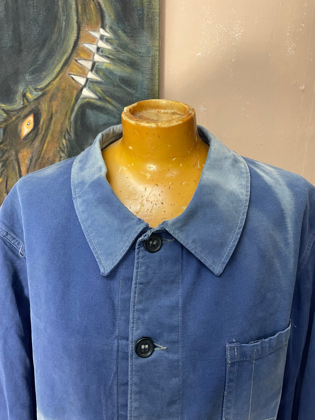 Vintage French 1960s Work Jacket
