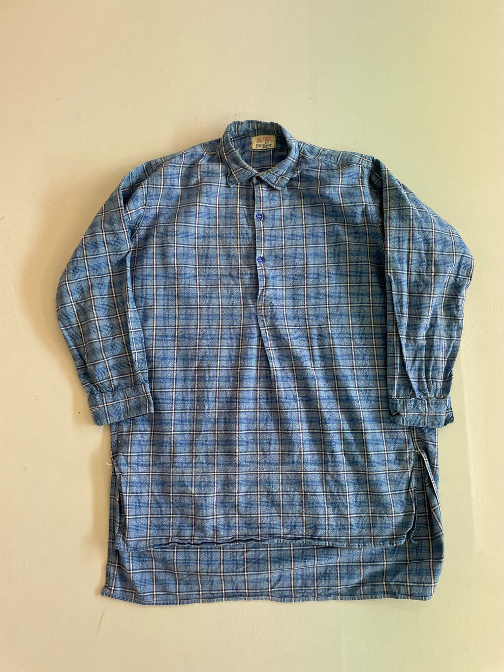 Vintage French Workwear Shirt