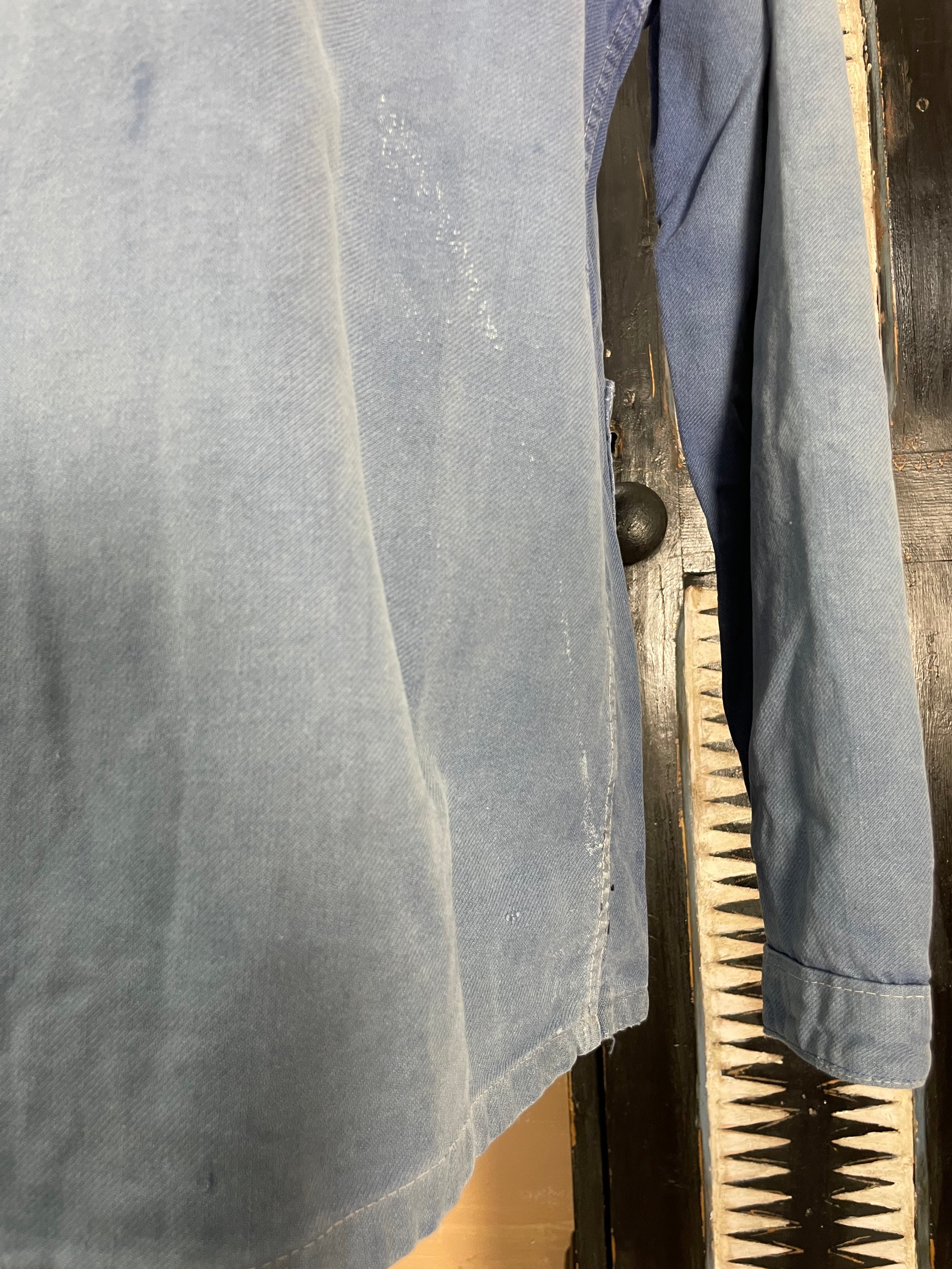 Vintage French 1960s Workwear Chore Jacket