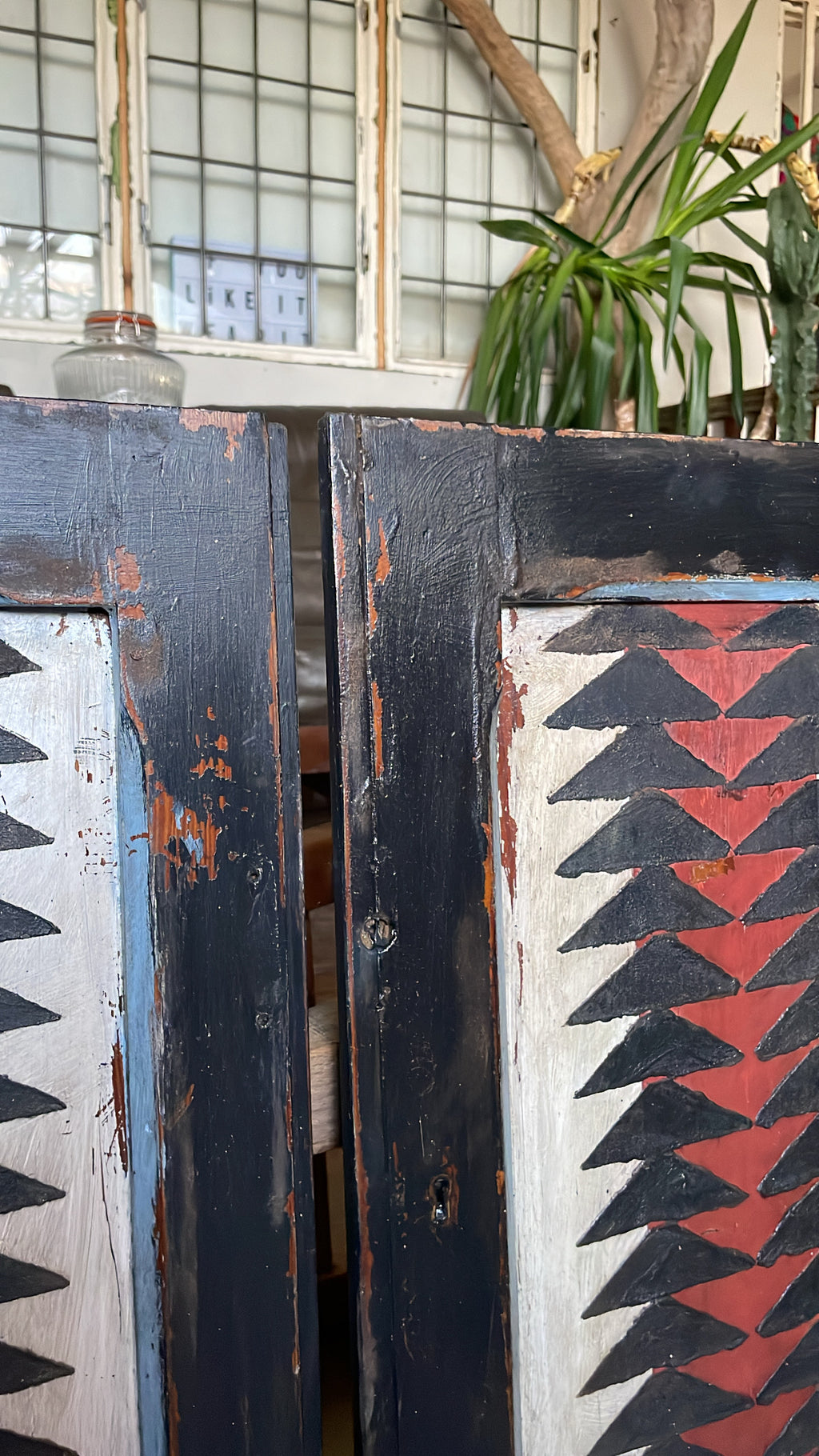 Vintage Pine Folk Art Wallhangings