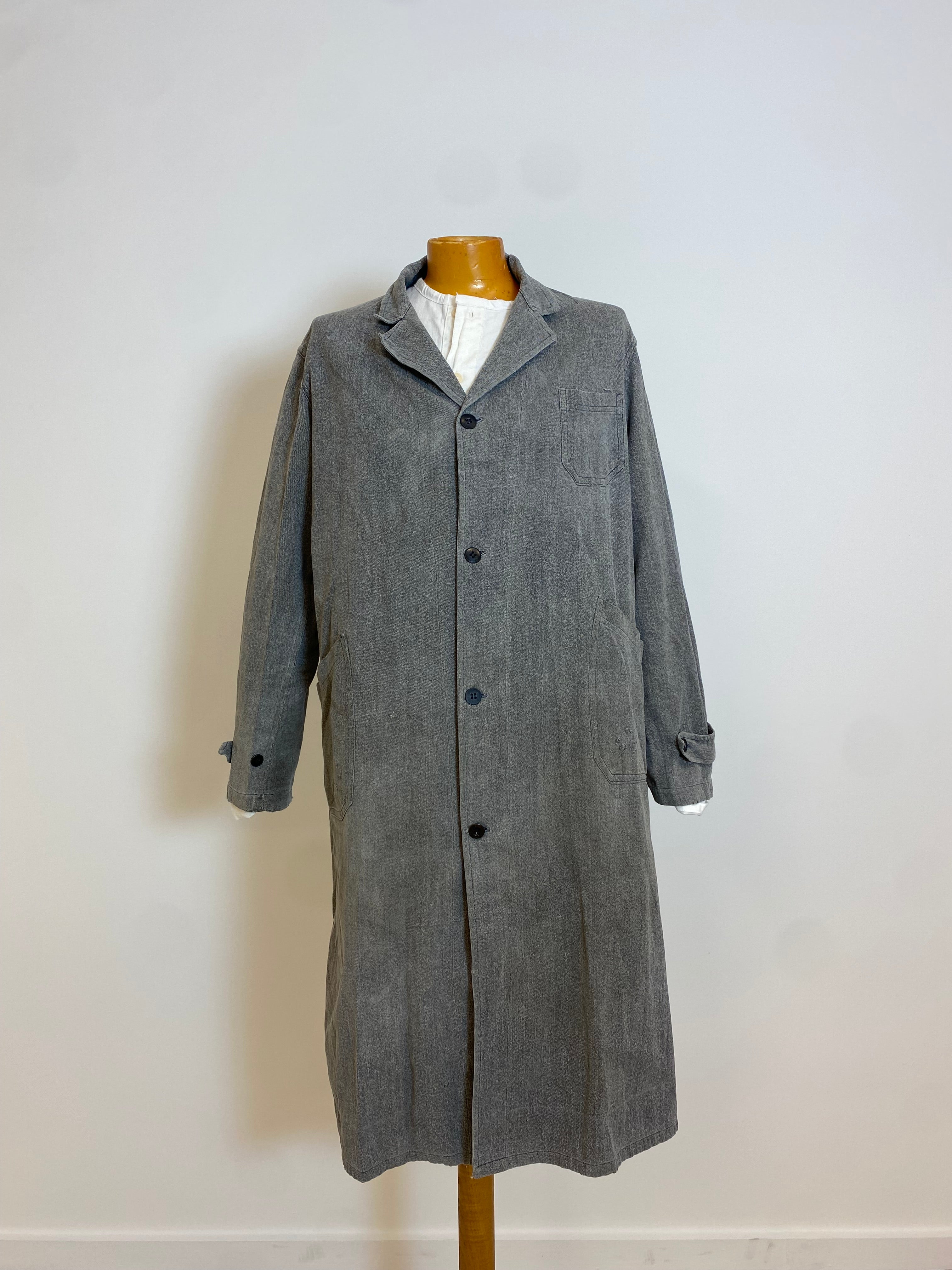 Vintage French 1960s Salt and Pepper Atelier Jacket