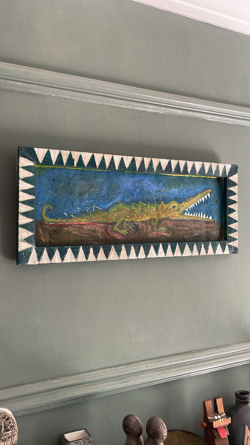 (RESERVED) Crocodile in Crocodile Frame