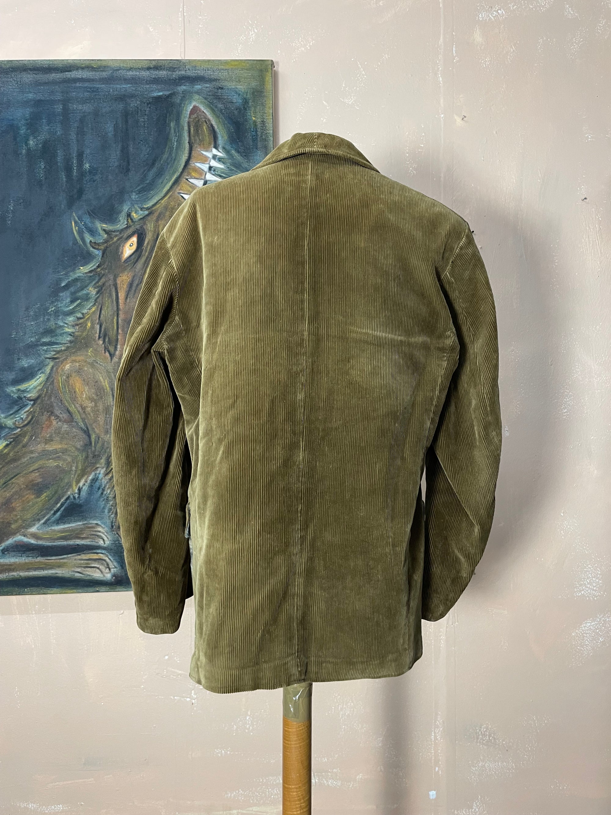 Vintage French 1950s Corduroy Jacket