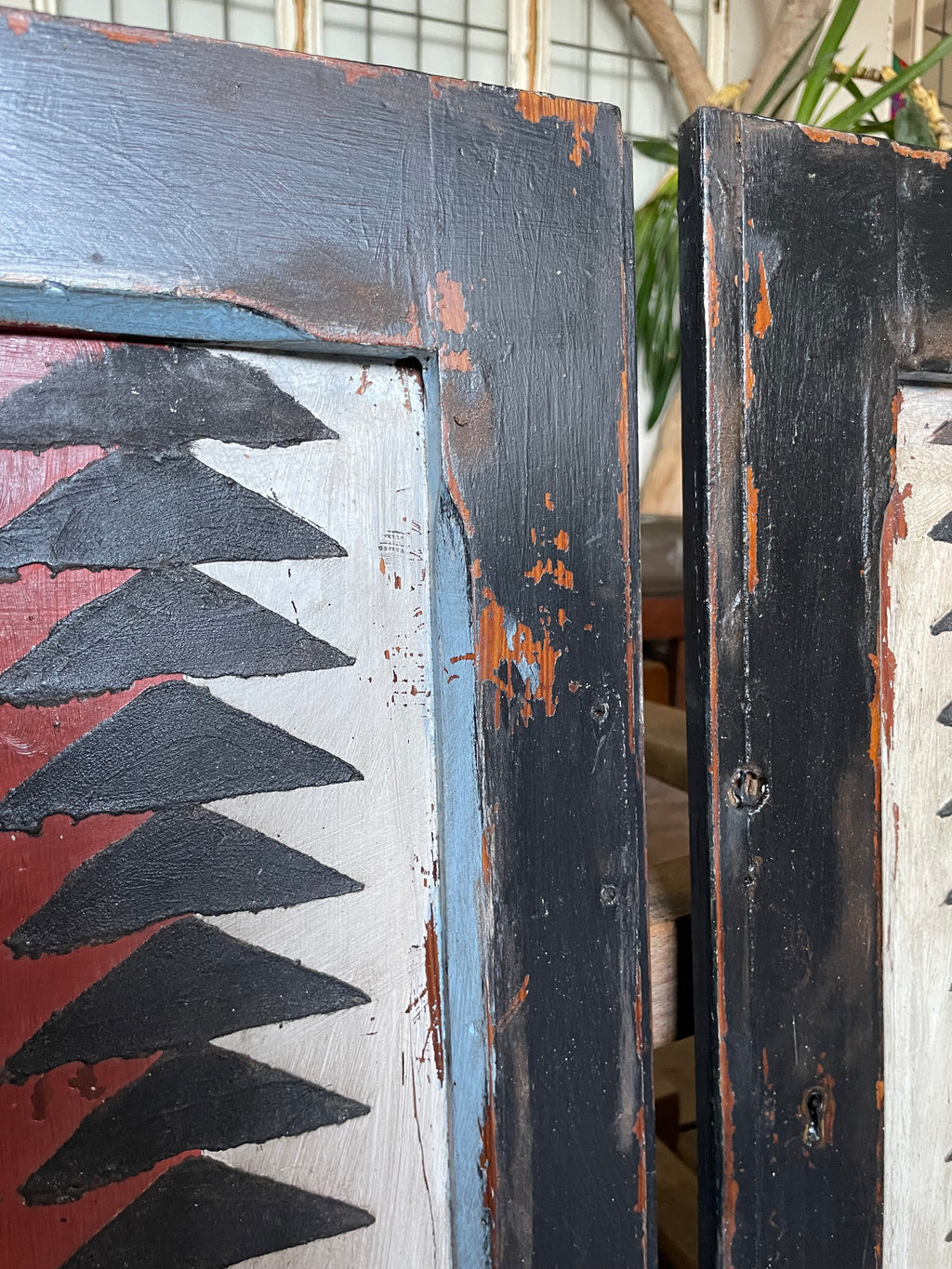 Vintage Pine Folk Art Wallhangings