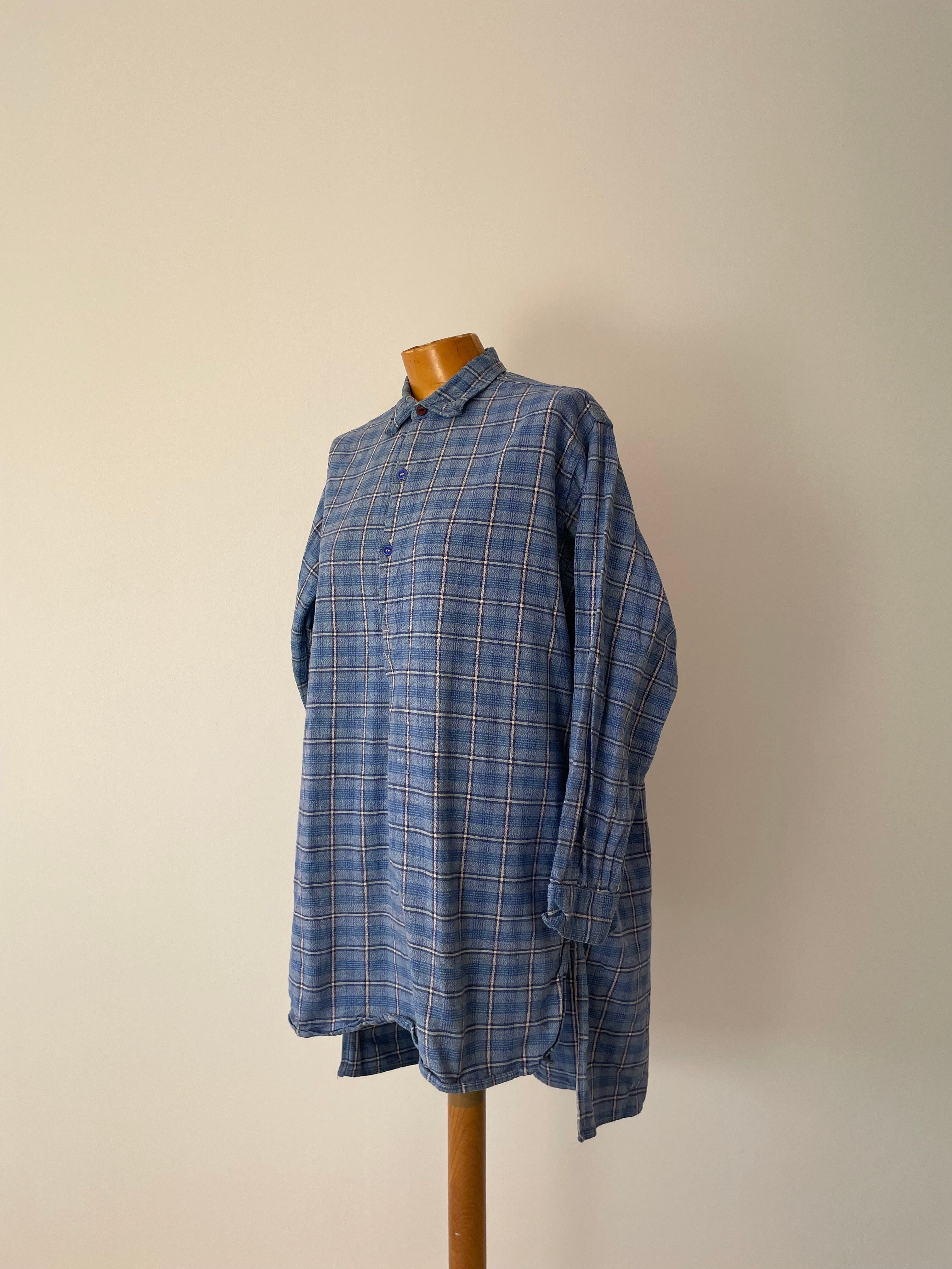 Vintage French Workwear Shirt