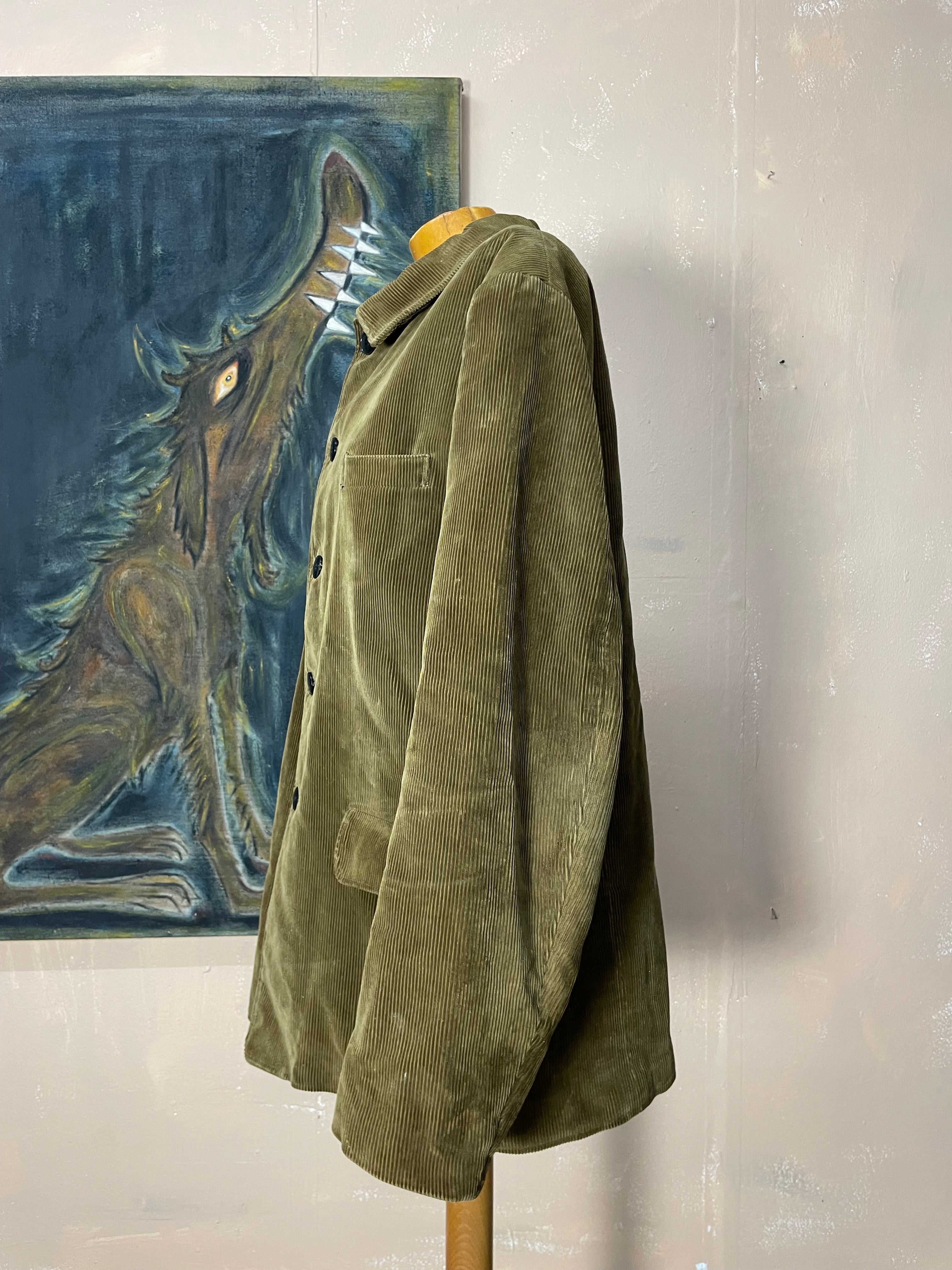Vintage French 1950s Corduroy Jacket