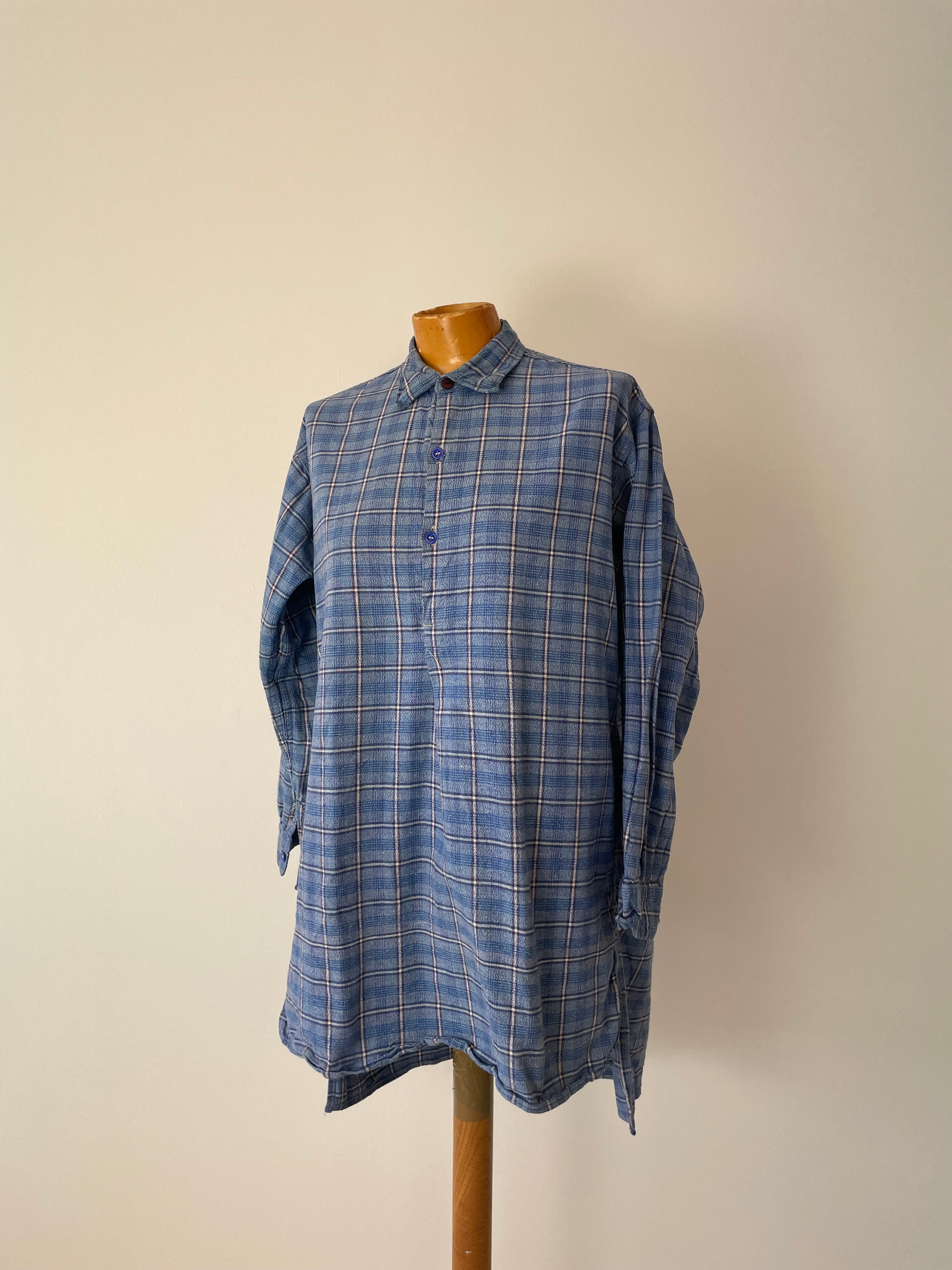 Vintage French Workwear Shirt
