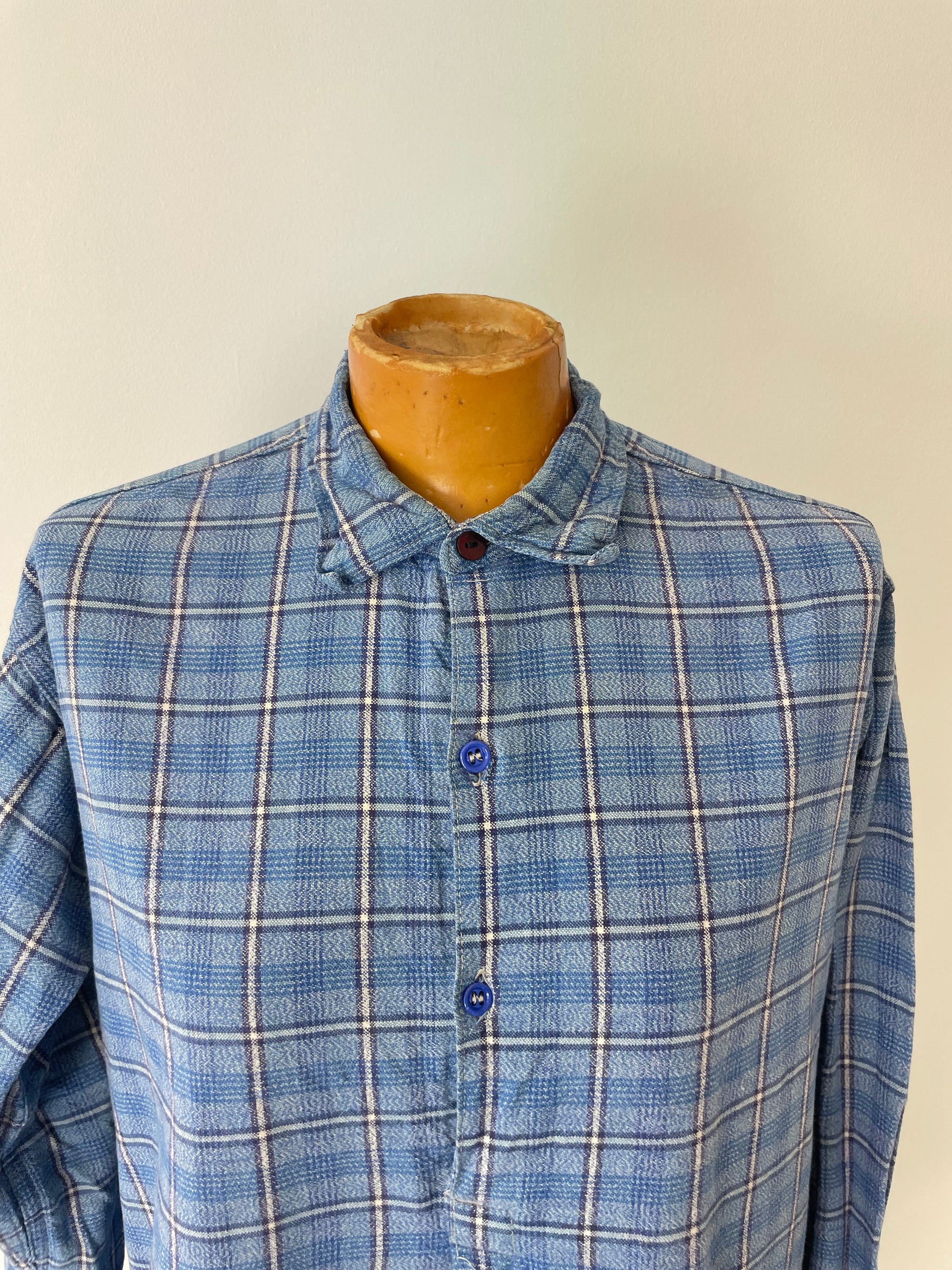 Vintage French Workwear Shirt