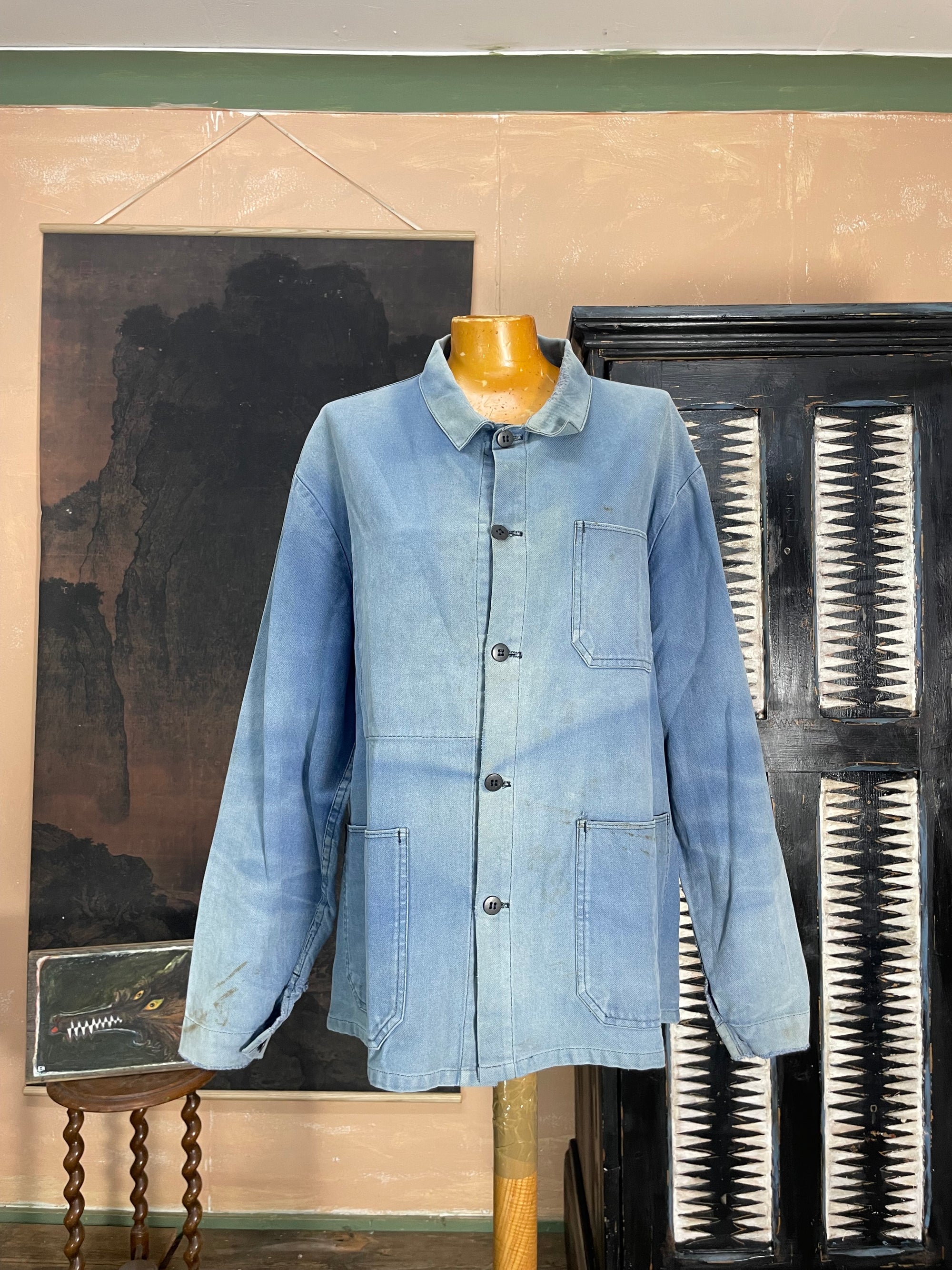 Vintage French 1960s Work Jacket