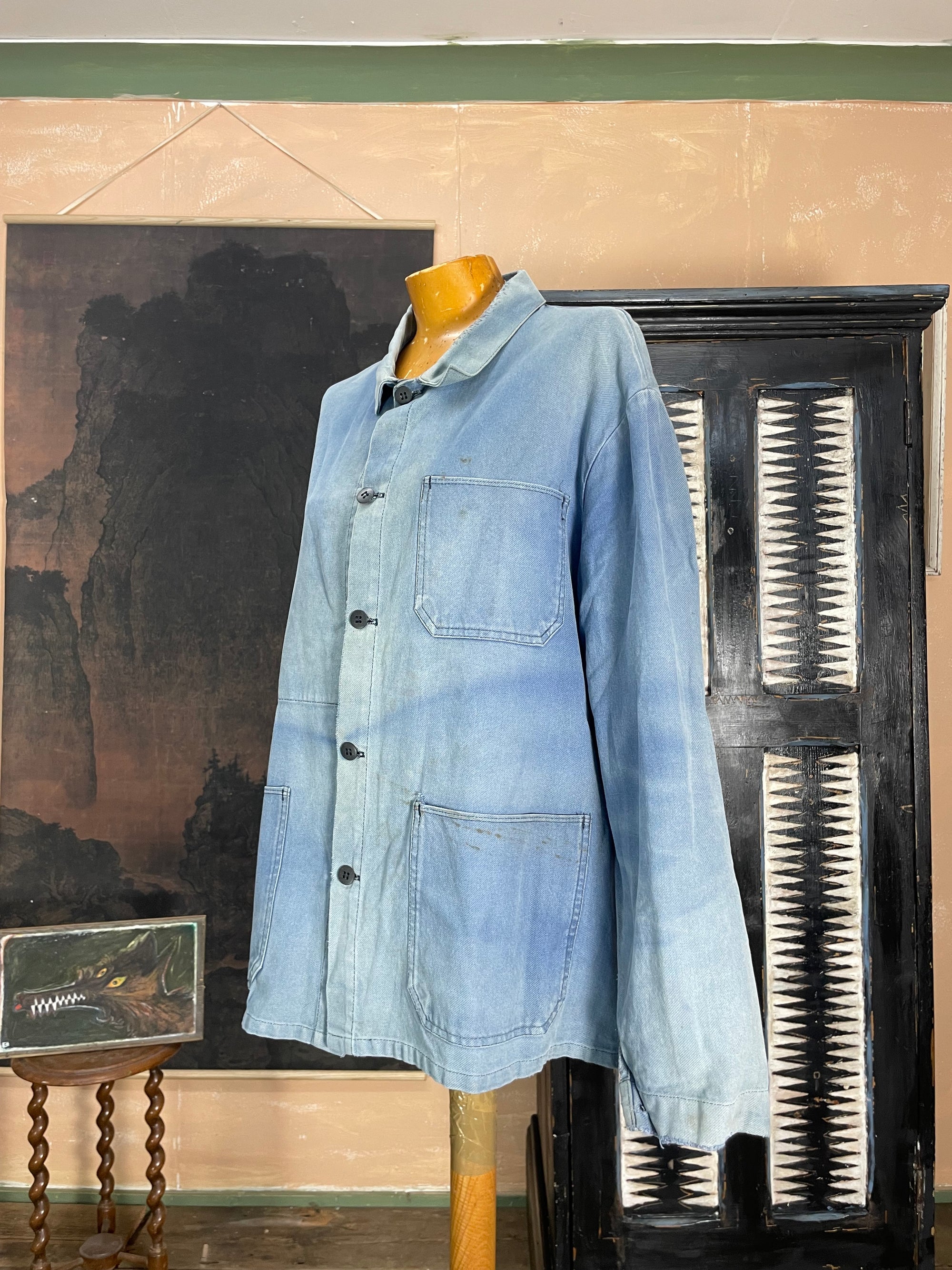 Vintage French 1960s Work Jacket