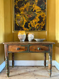 Vintage Pine Console Table/Desk